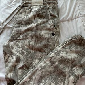 Hollister Gray Camouflage Joggers